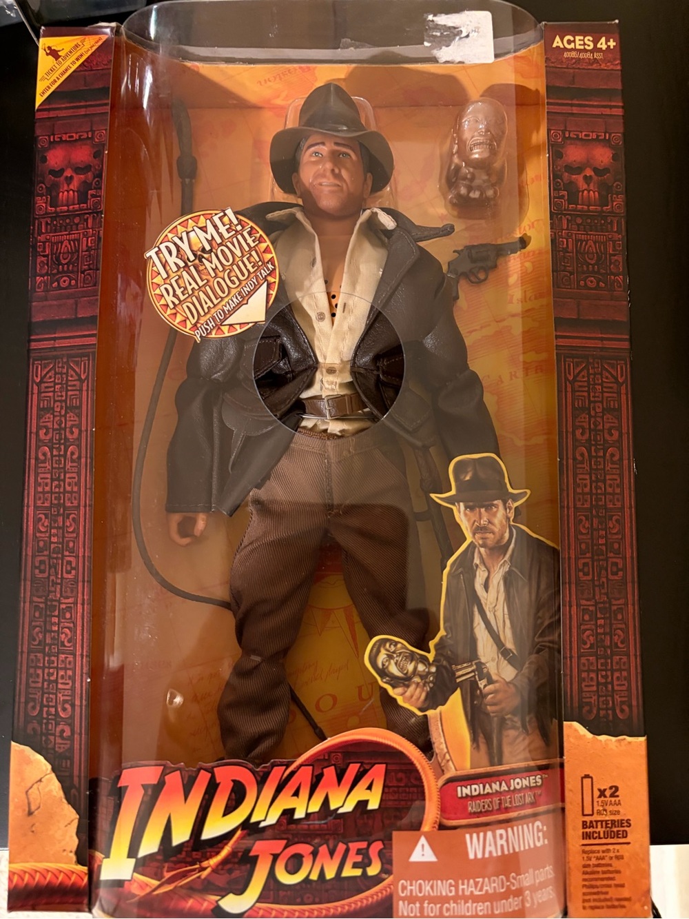 Hasbro Indiana Jones Action Figure - Black Jacket, Tan Pants